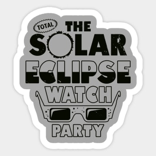 The Total Solar Eclipse Watch Party Sticker